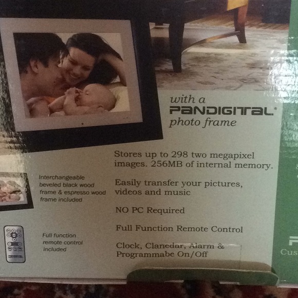 LCD Digital Photo Frame (8 inch) - Picture 5 of 7